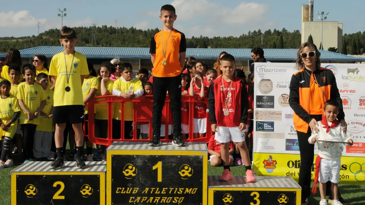 Olimpiadas escolares en Caparroso. AMAYA LUQUI