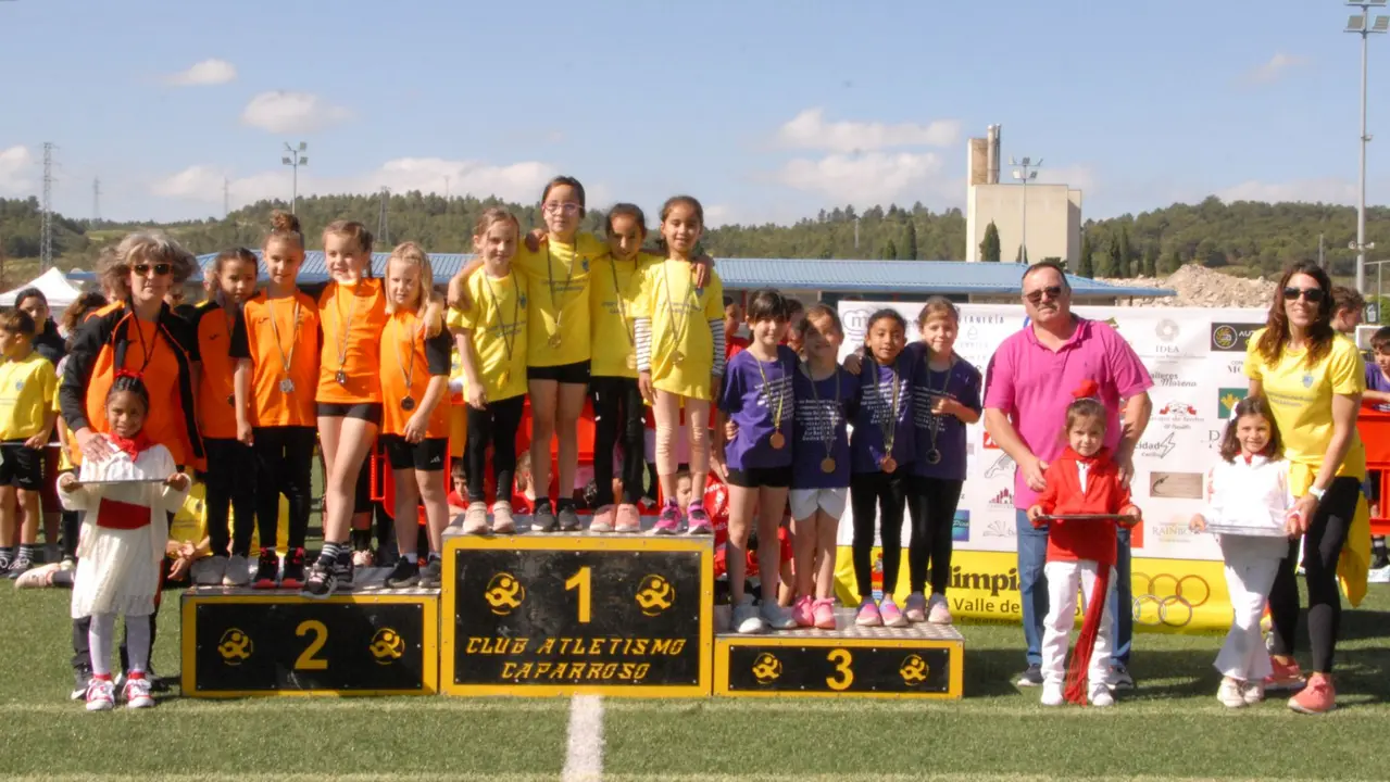 Olimpiadas escolares en Caparroso. AMAYA LUQUI