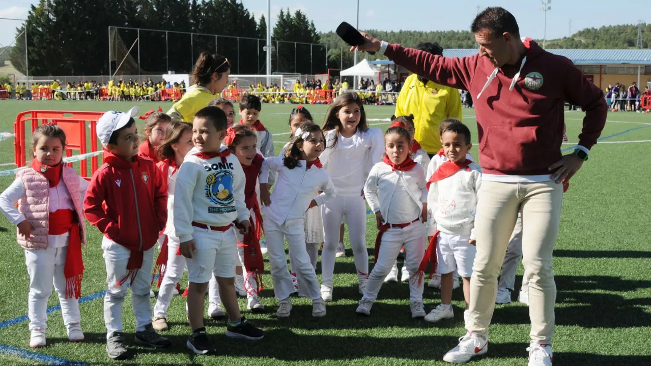 Olimpiadas escolares en Caparroso. AMAYA LUQUI