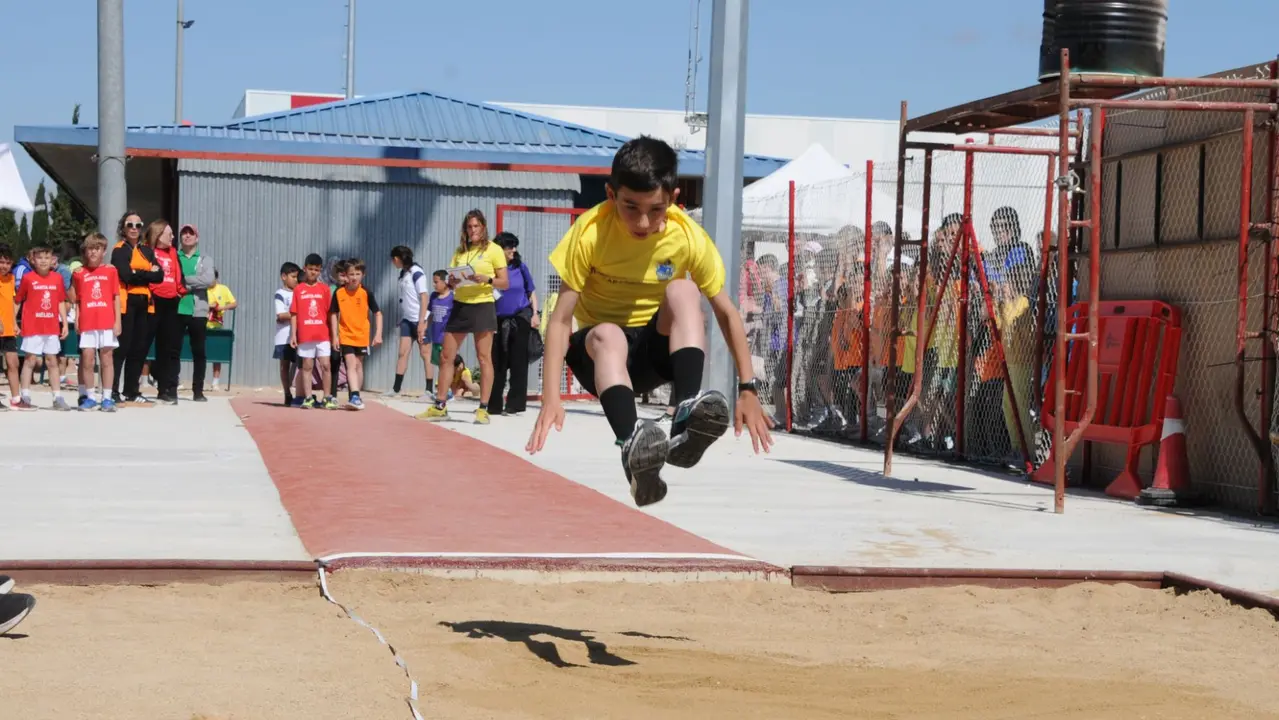 Olimpiadas escolares en Caparroso. AMAYA LUQUI