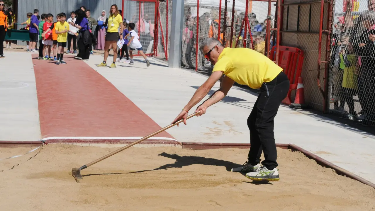 Olimpiadas escolares en Caparroso. AMAYA LUQUI