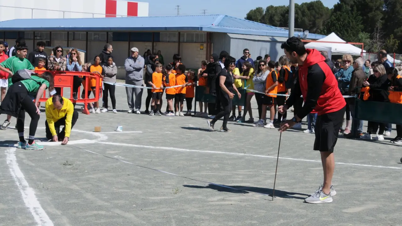 Olimpiadas escolares en Caparroso. AMAYA LUQUI