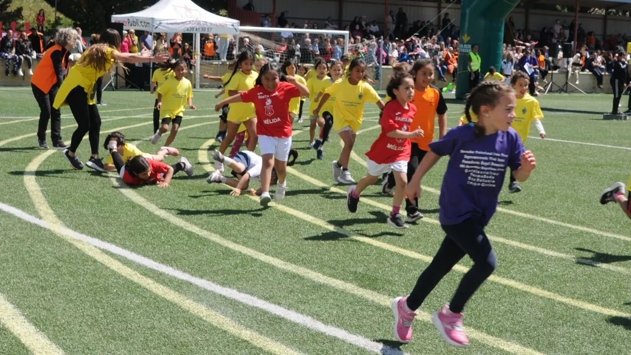Olimpiadas escolares en Caparroso. AMAYA LUQUI