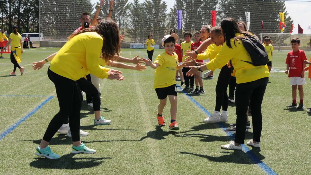 Olimpiadas escolares en Caparroso. AMAYA LUQUI