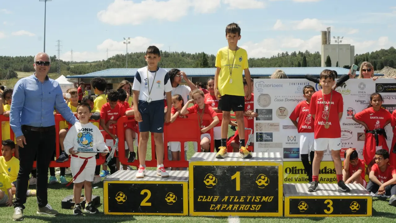 Olimpiadas escolares en Caparroso. AMAYA LUQUI