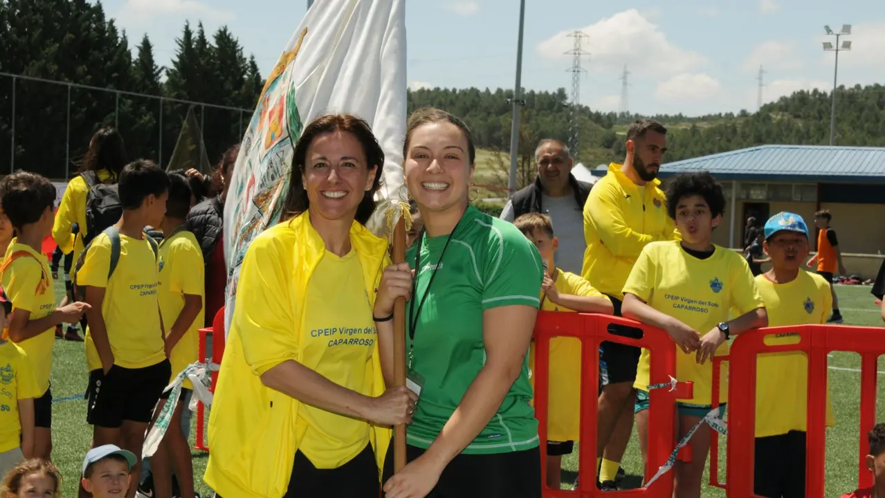 Olimpiadas escolares en Caparroso. AMAYA LUQUI