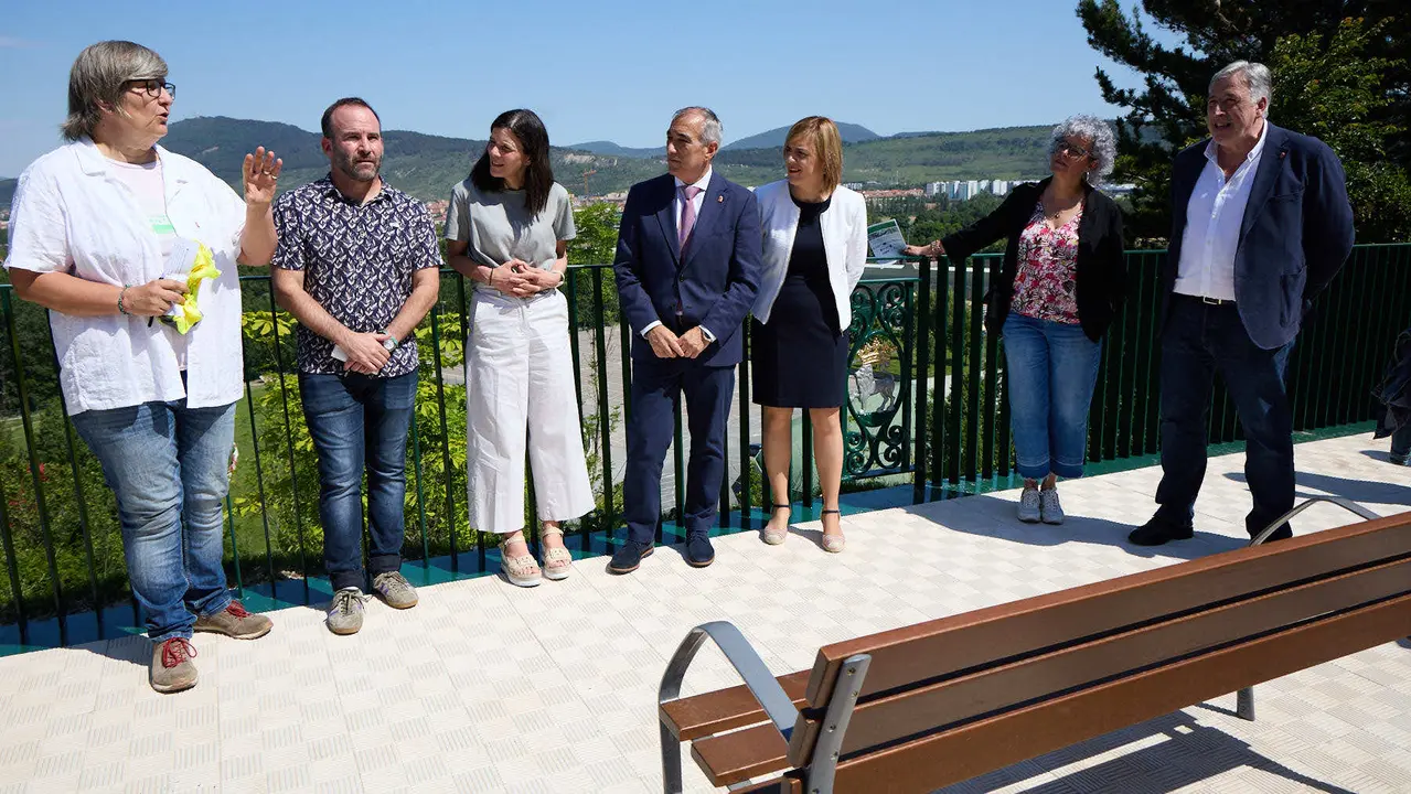 Inauguración del nuevo carril bici de Beloso.