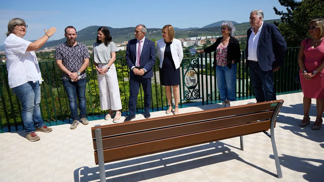 Inauguración del nuevo carril bici de Beloso.