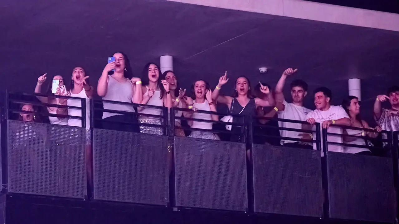 Concierto del cantante puertorriqueño Myke Towers en el Navarra Arena de Pamplona ante más de 13.000 espectadores, dentro de su gira Europe Tour 2025. NAVARRA.COM