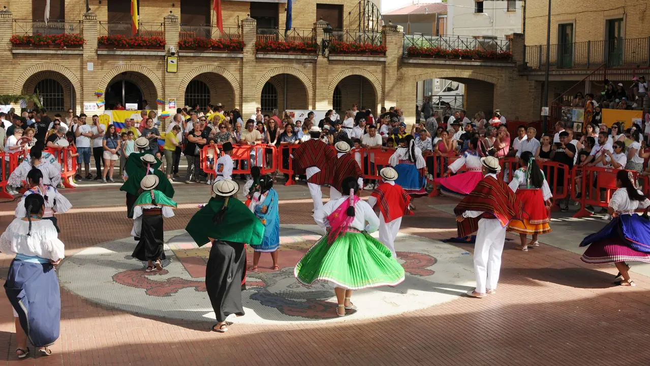Fiesta Intercultural de Caparroso. AMAYA LUQUI