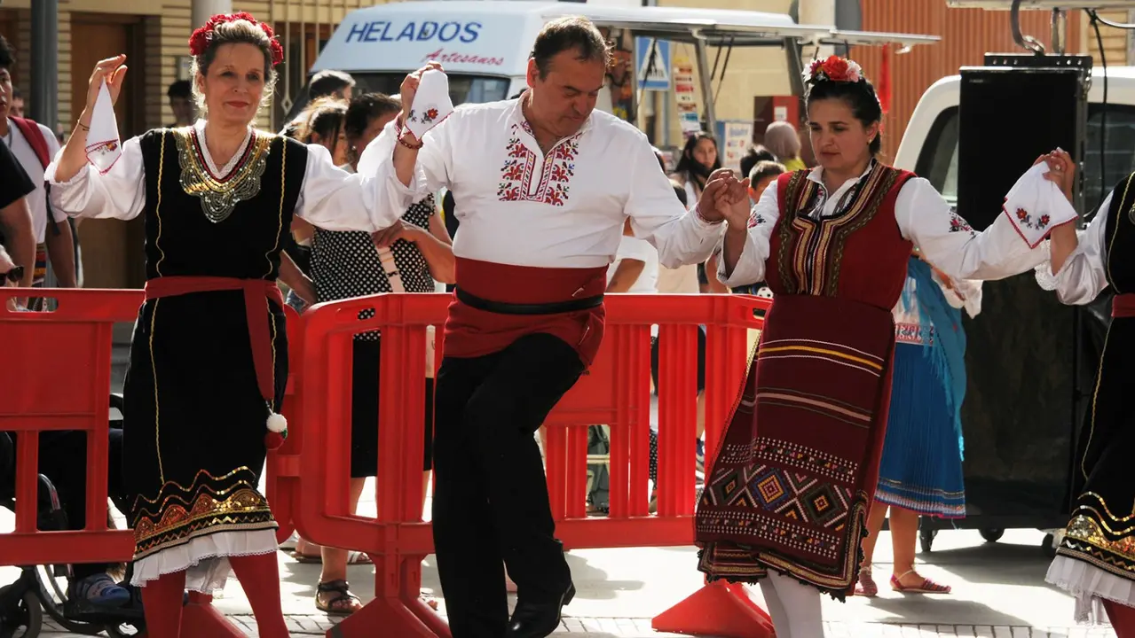 Fiesta Intercultural de Caparroso. AMAYA LUQUI