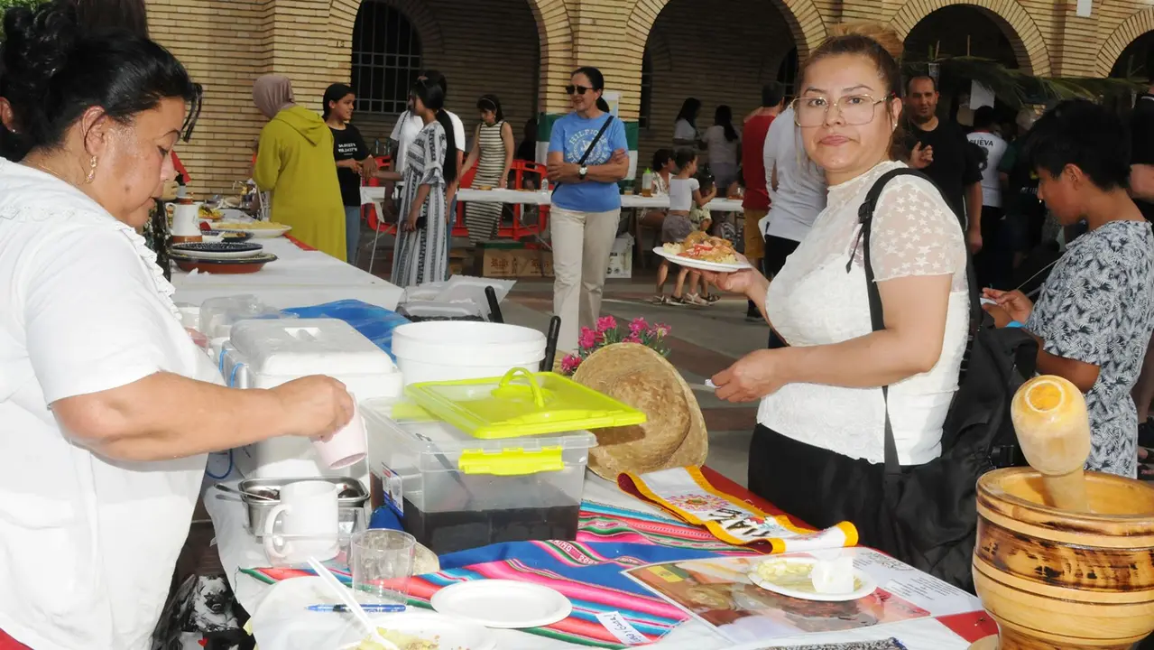 Fiesta Intercultural de Caparroso. AMAYA LUQUI