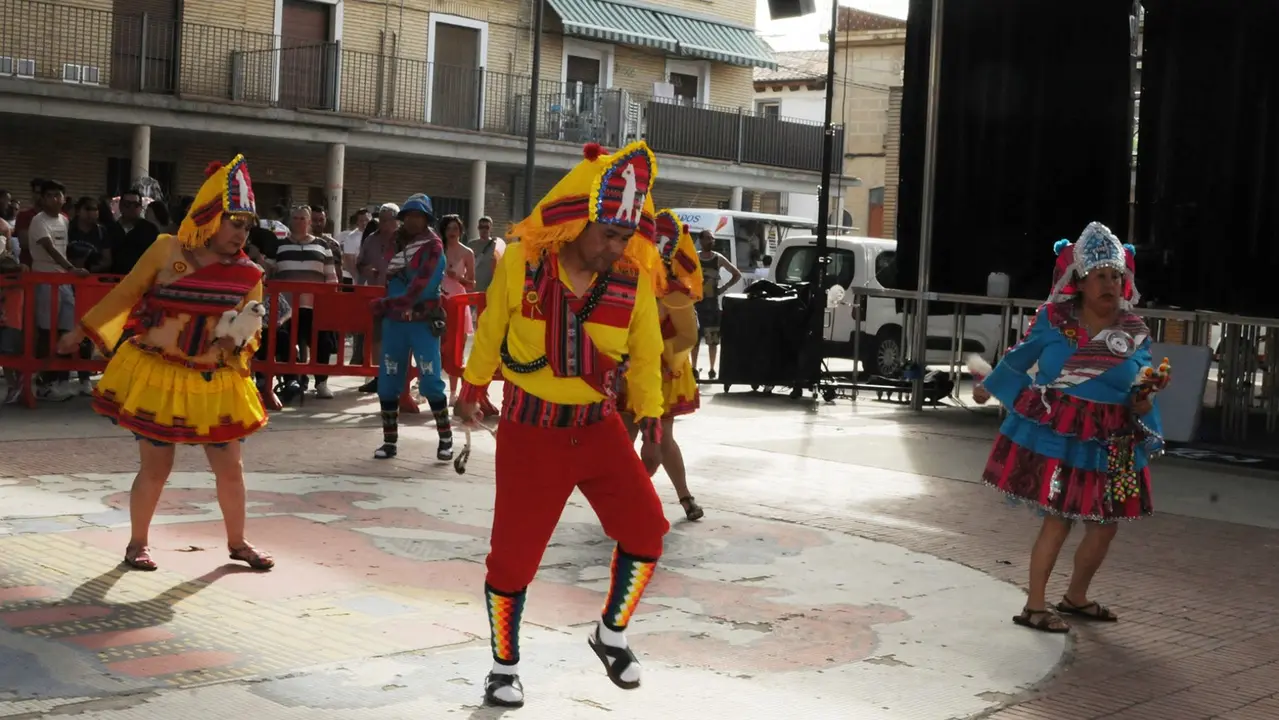 Fiesta Intercultural de Caparroso. AMAYA LUQUI