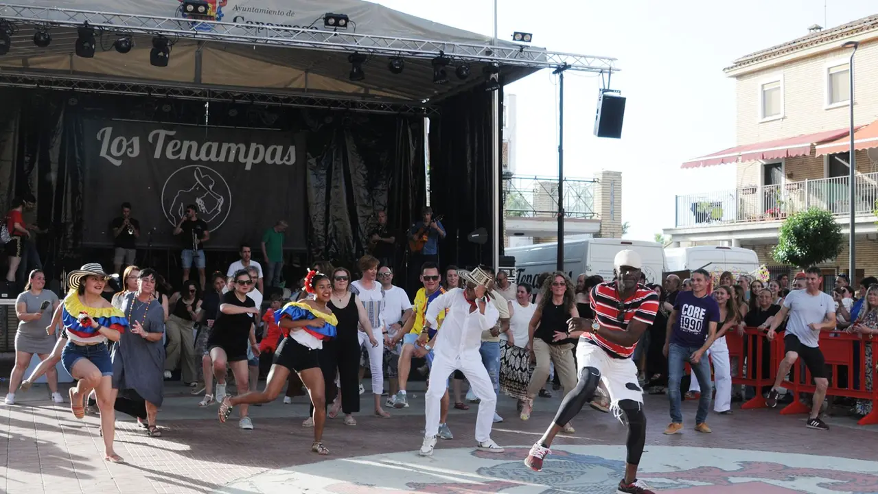 Fiesta Intercultural de Caparroso. AMAYA LUQUI