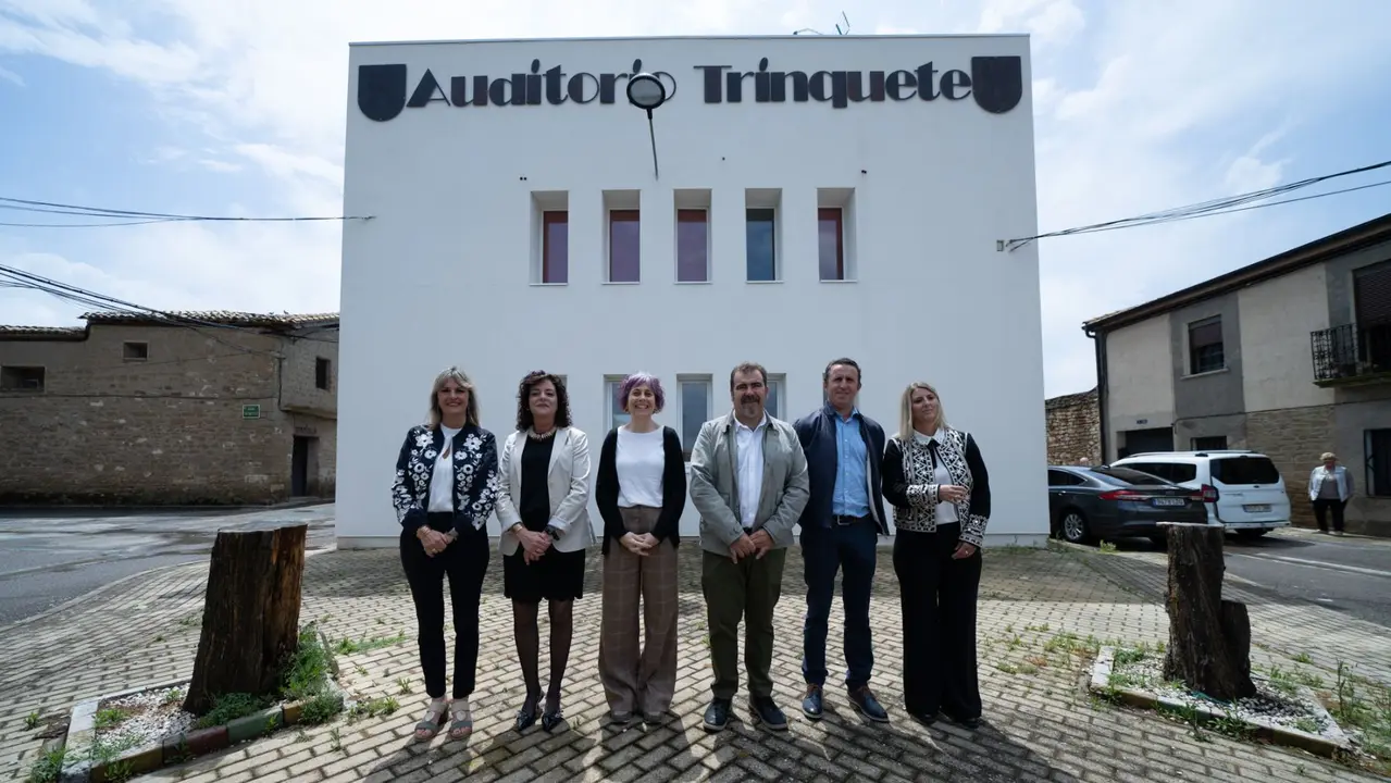 Inauguración del Auritorio Trinquete de Mélida. AYUNTAMIENTO DE MÉLIDA