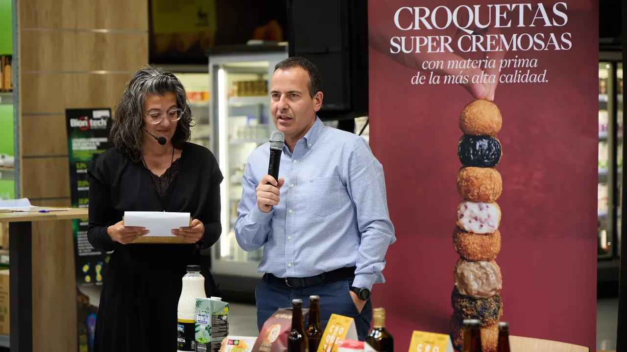 Entrega de premios de la VIII Semana de la Croqueta de Navarra. IÑIGO ALZUGARAY