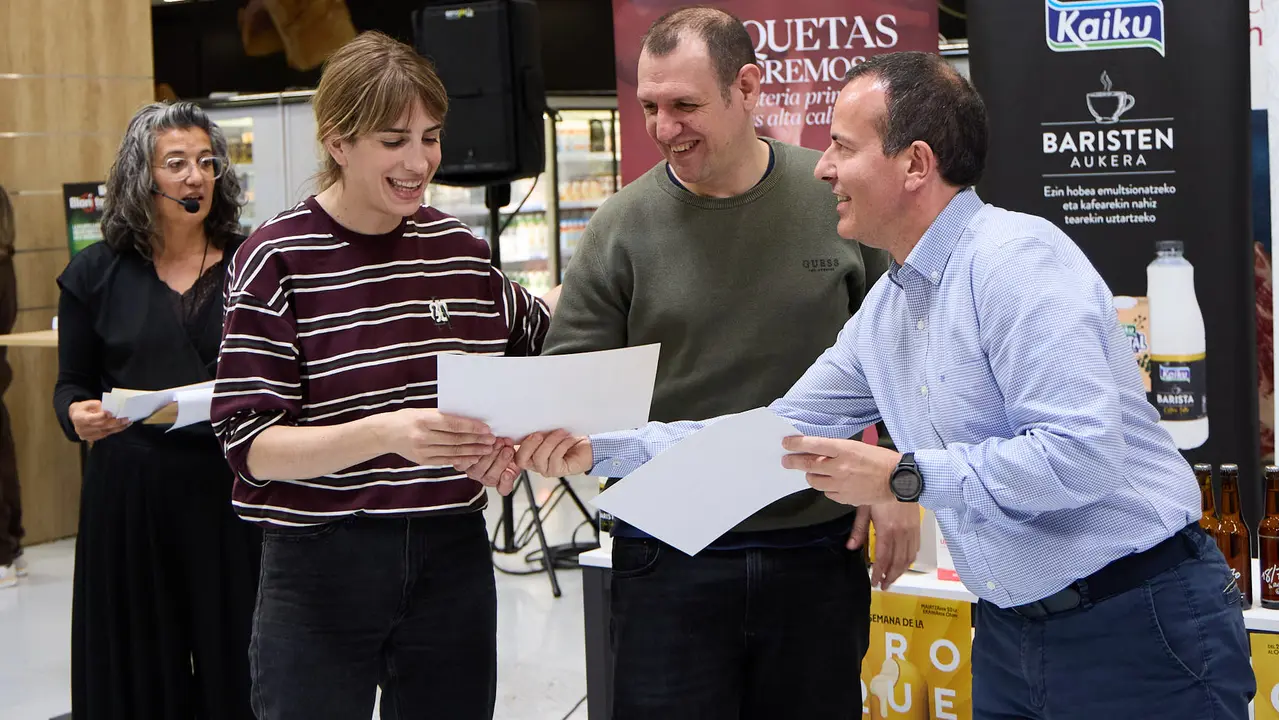 Entrega de premios de la VIII Semana de la Croqueta de Navarra. IÑIGO ALZUGARAY