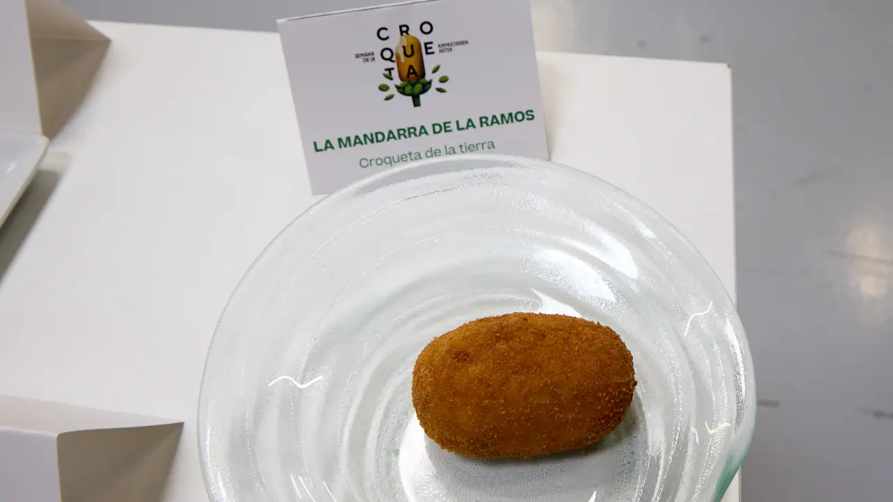 Entrega de premios de la VIII Semana de la Croqueta de Navarra. IÑIGO ALZUGARAY