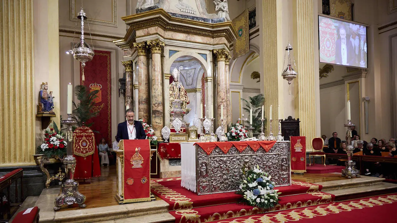 Sexta y última Misa de Escalera de San Fermín 2025 con motivo del 6 de junio. IÑIGO ALZUGARAY