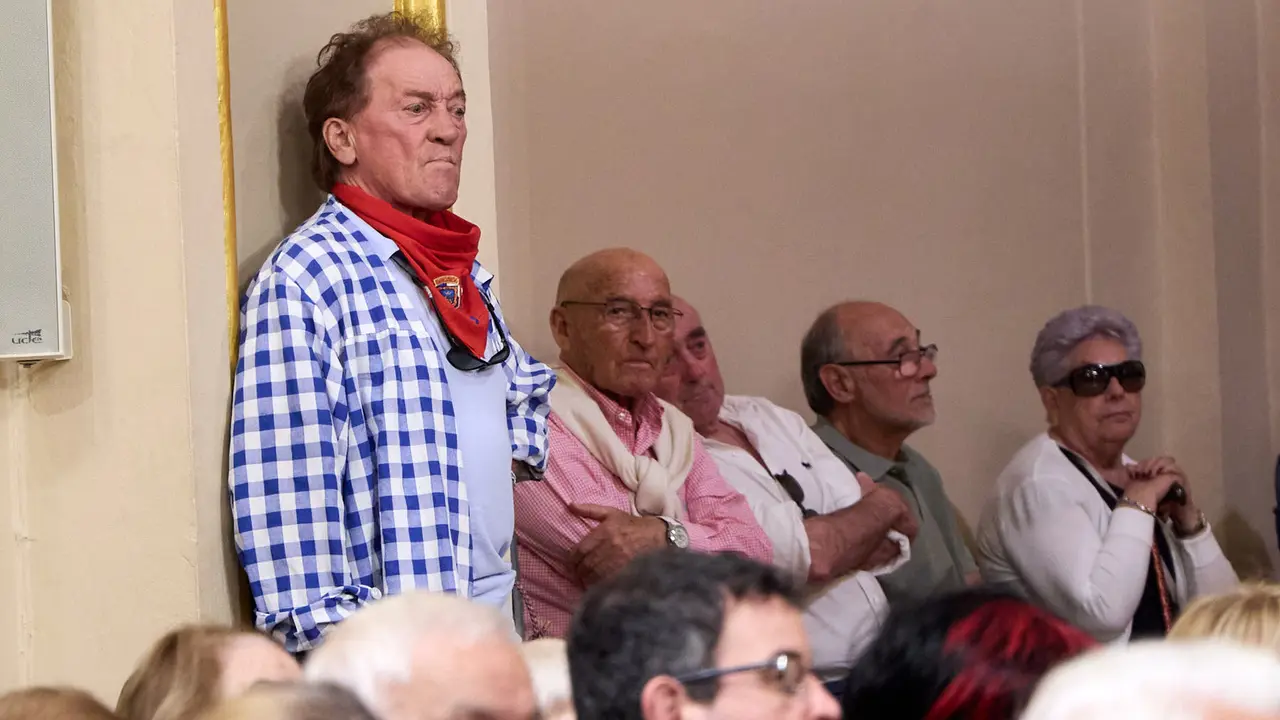 Sexta y última Misa de Escalera de San Fermín 2025 con motivo del 6 de junio. IÑIGO ALZUGARAY