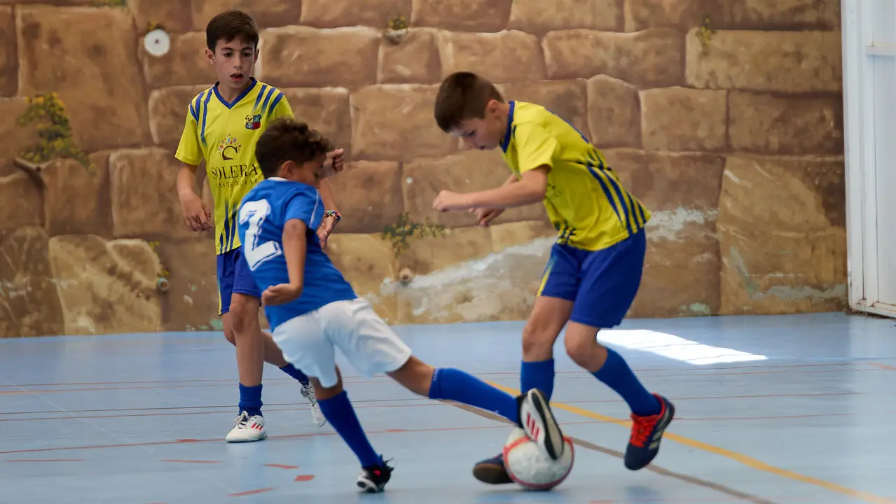 Segunda jornada del XXXIII edición del Torneo Santi Macaya de fútbol organizado por el Club Deportivo Amigó. IÑIGO ALZUGARAY