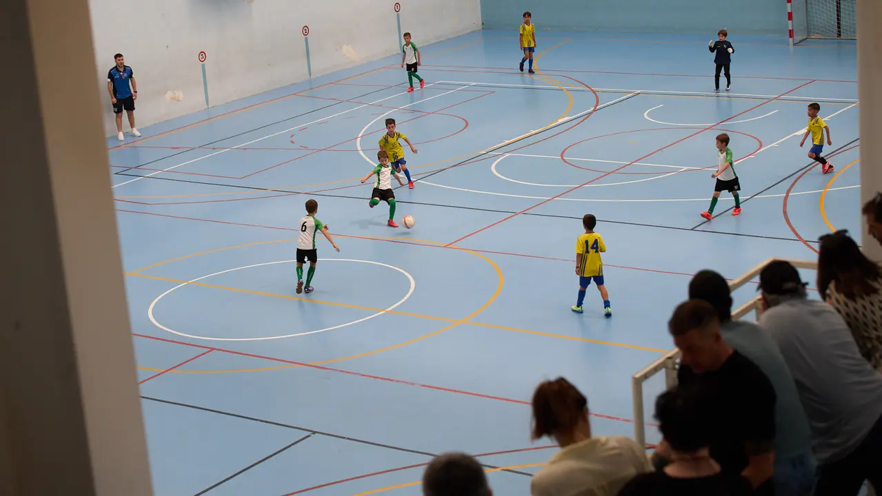 Segunda jornada del XXXIII edición del Torneo Santi Macaya de fútbol organizado por el Club Deportivo Amigó. IÑIGO ALZUGARAY
