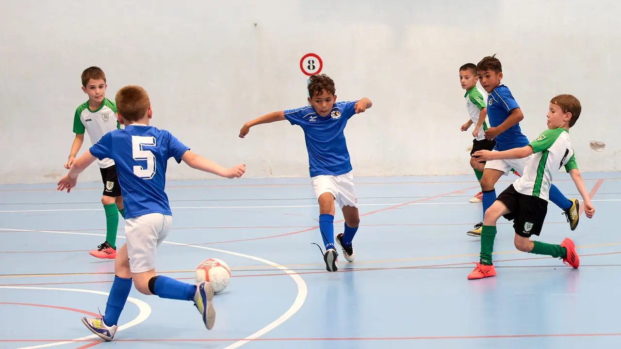 Segunda jornada del XXXIII edición del Torneo Santi Macaya de fútbol organizado por el Club Deportivo Amigó. IÑIGO ALZUGARAY