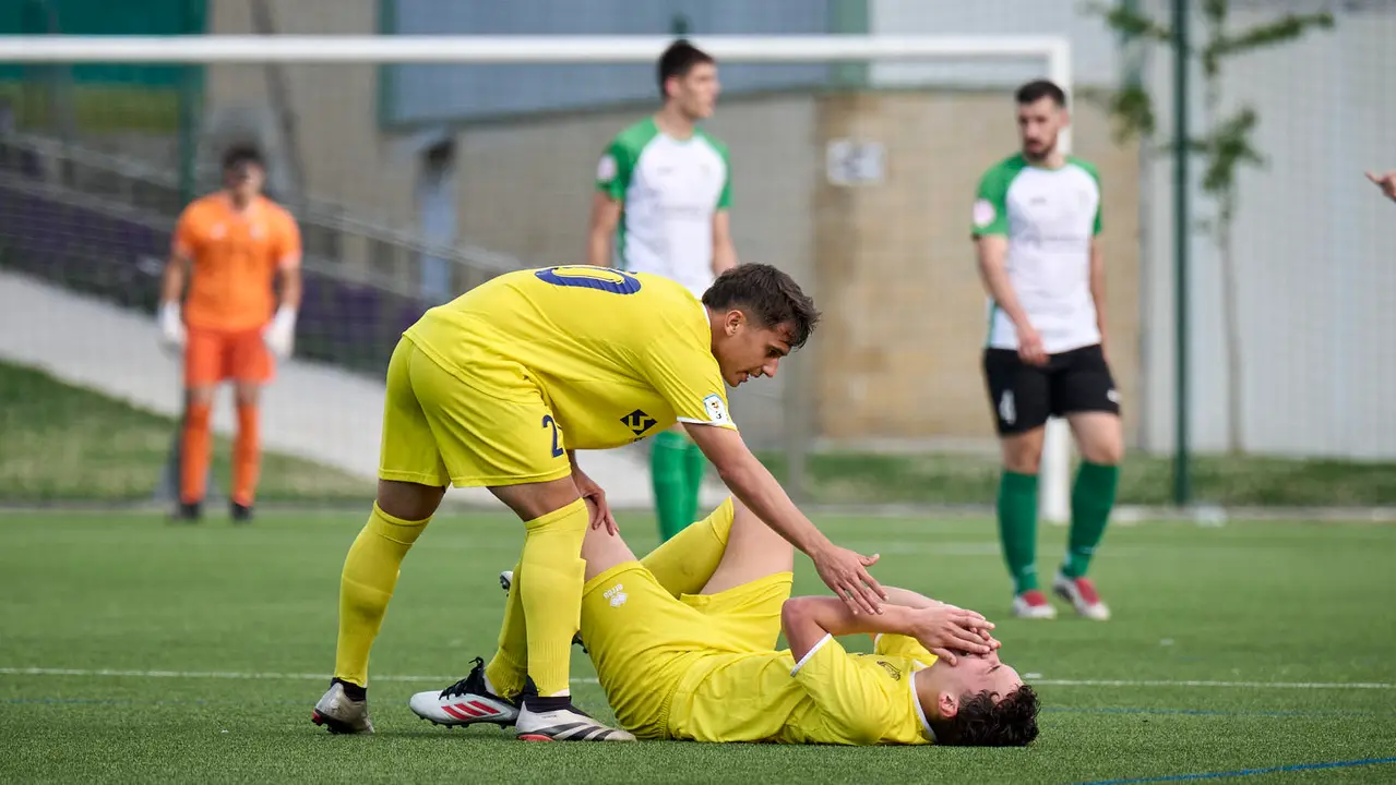 Oberena se enfrenta al Lourdes de Tudela en el que Oberena ha ascendido a 3 RFEF. PABLO LASAOSA