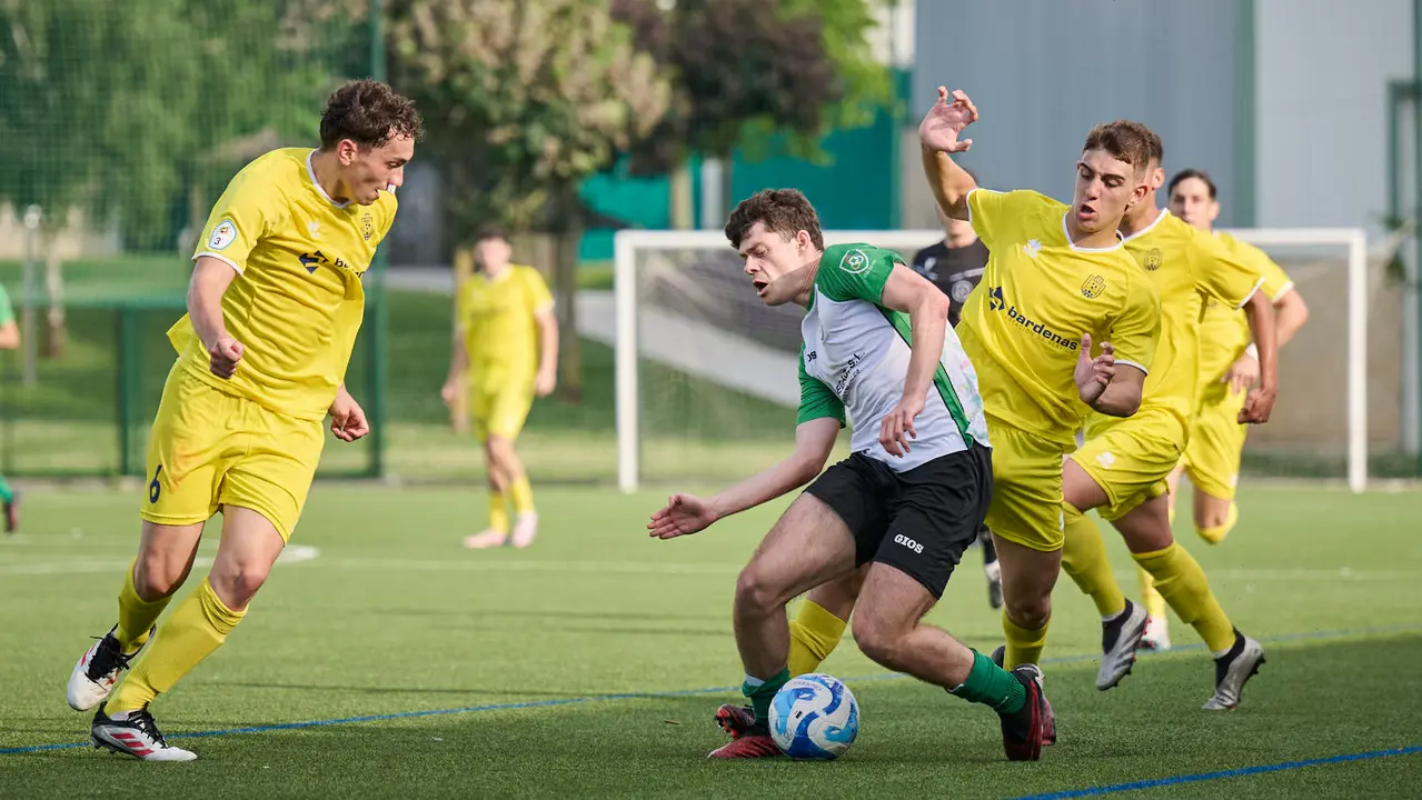 Oberena se enfrenta al Lourdes de Tudela en el que Oberena ha ascendido a 3 RFEF. PABLO LASAOSA