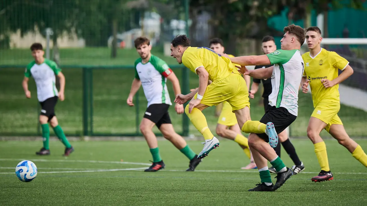 Oberena se enfrenta al Lourdes de Tudela en el que Oberena ha ascendido a 3 RFEF. PABLO LASAOSA