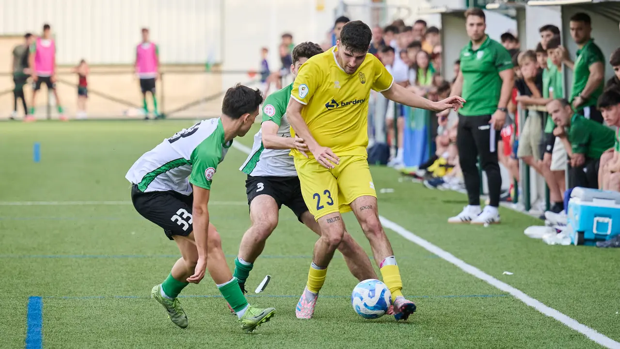 Oberena se enfrenta al Lourdes de Tudela en el que Oberena ha ascendido a 3 RFEF. PABLO LASAOSA
