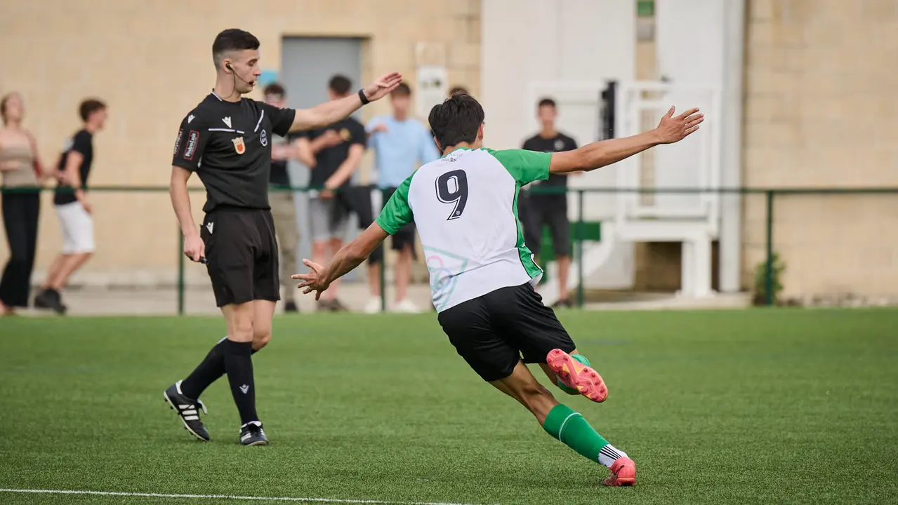Oberena se enfrenta al Lourdes de Tudela en el que Oberena ha ascendido a 3 RFEF. PABLO LASAOSA
