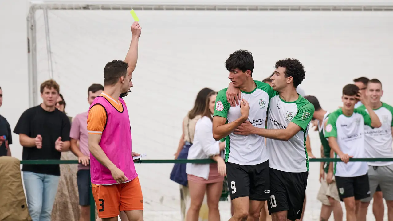 Oberena se enfrenta al Lourdes de Tudela en el que Oberena ha ascendido a 3 RFEF. PABLO LASAOSA