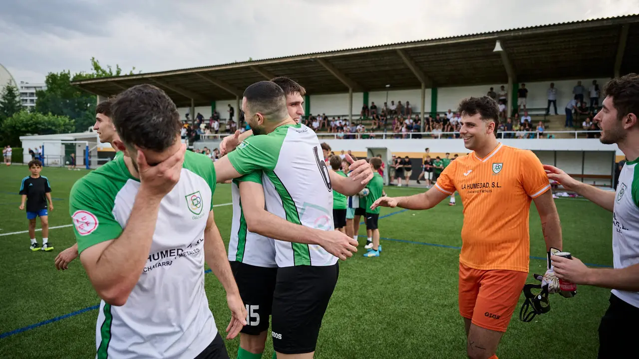 Oberena se enfrenta al Lourdes de Tudela en el que Oberena ha ascendido a 3 RFEF. PABLO LASAOSA