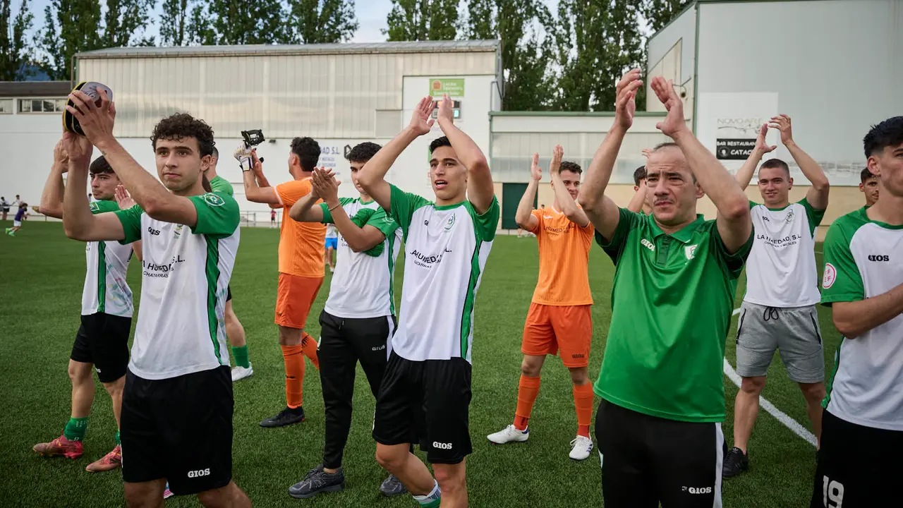 Oberena se enfrenta al Lourdes de Tudela en el que Oberena ha ascendido a 3 RFEF. PABLO LASAOSA