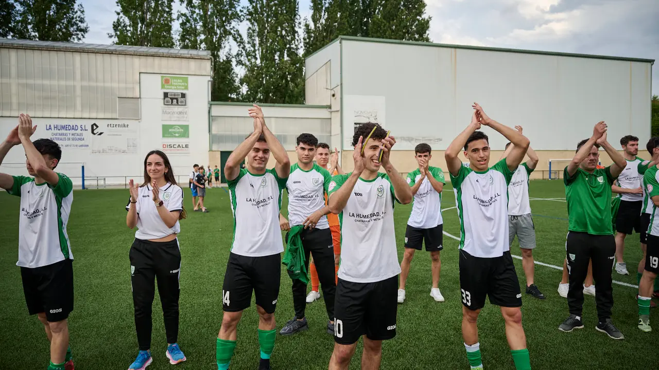 Oberena se enfrenta al Lourdes de Tudela en el que Oberena ha ascendido a 3 RFEF. PABLO LASAOSA