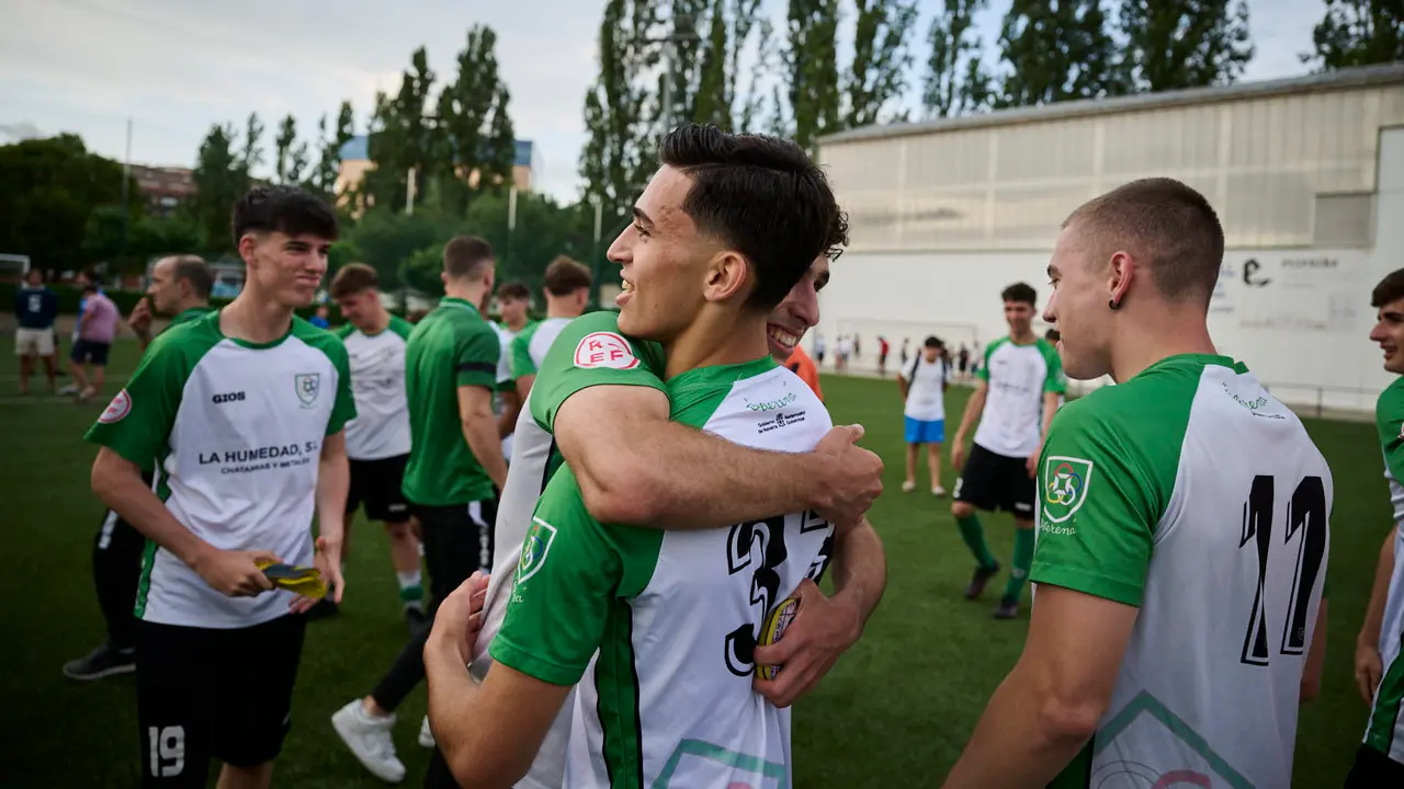 Oberena se enfrenta al Lourdes de Tudela en el que Oberena ha ascendido a 3 RFEF. PABLO LASAOSA