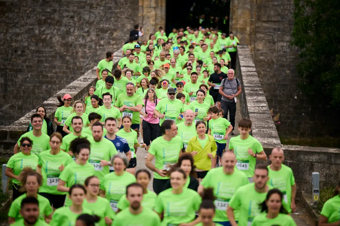 XI Marcha Contra el Cáncer 2025 en Pamplona. PABLO LASAOSA