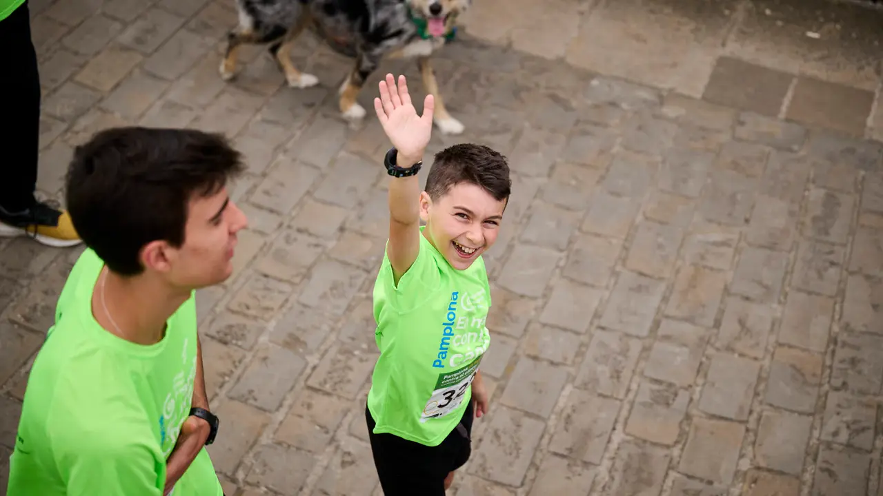 XI Marcha Contra el Cáncer 2025 en Pamplona. PABLO LASAOSA
