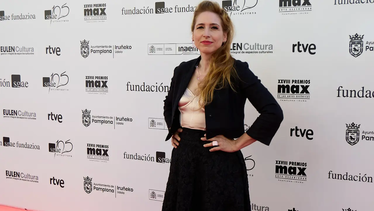 Alfombra roja y photocall de la XXVIII edición de los Premios Max de las Artes Escénicas que este año se ha celebrado en el Teatro Gayarre de Pamplona. IÑIGO ALZUGARAY