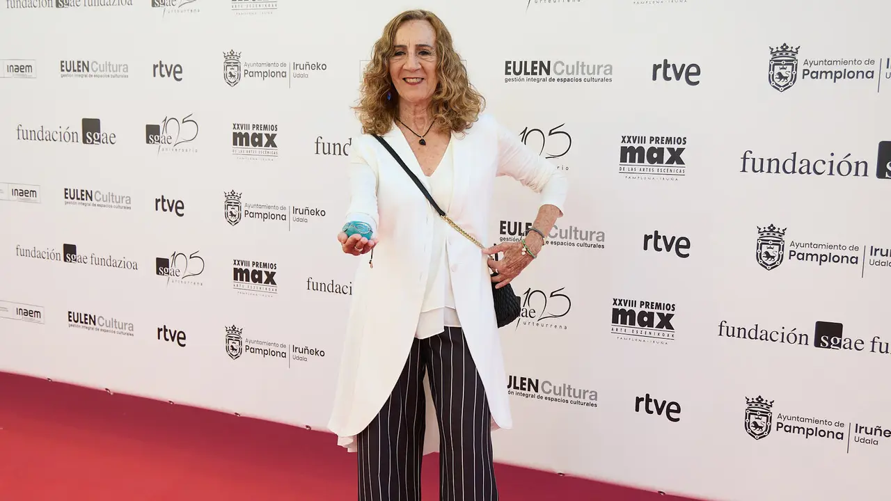 Alfombra roja y photocall de la XXVIII edición de los Premios Max de las Artes Escénicas que este año se ha celebrado en el Teatro Gayarre de Pamplona. IÑIGO ALZUGARAY