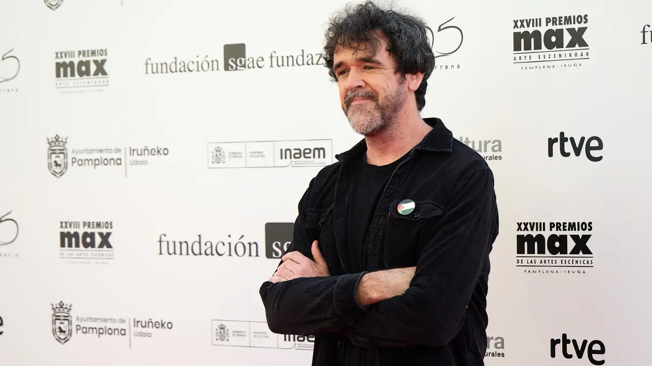 Alfombra roja y photocall de la XXVIII edición de los Premios Max de las Artes Escénicas que este año se ha celebrado en el Teatro Gayarre de Pamplona. IÑIGO ALZUGARAY