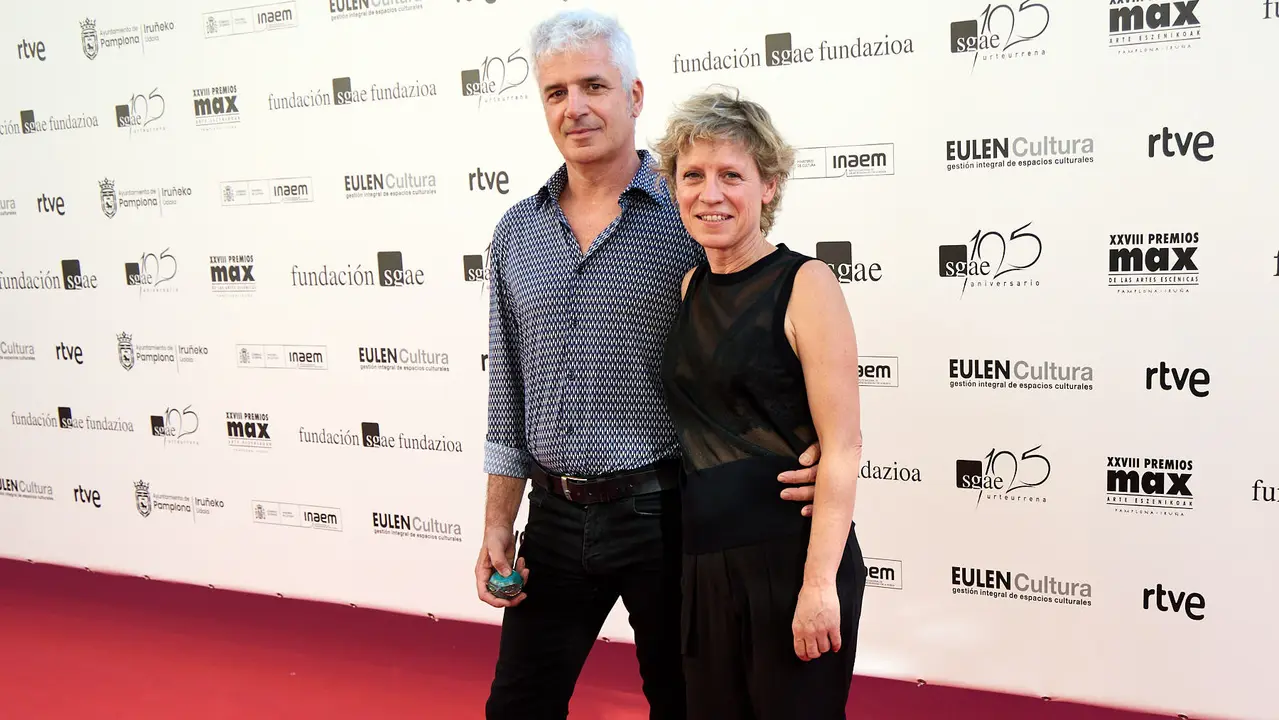 Alfombra roja y photocall de la XXVIII edición de los Premios Max de las Artes Escénicas que este año se ha celebrado en el Teatro Gayarre de Pamplona. IÑIGO ALZUGARAY