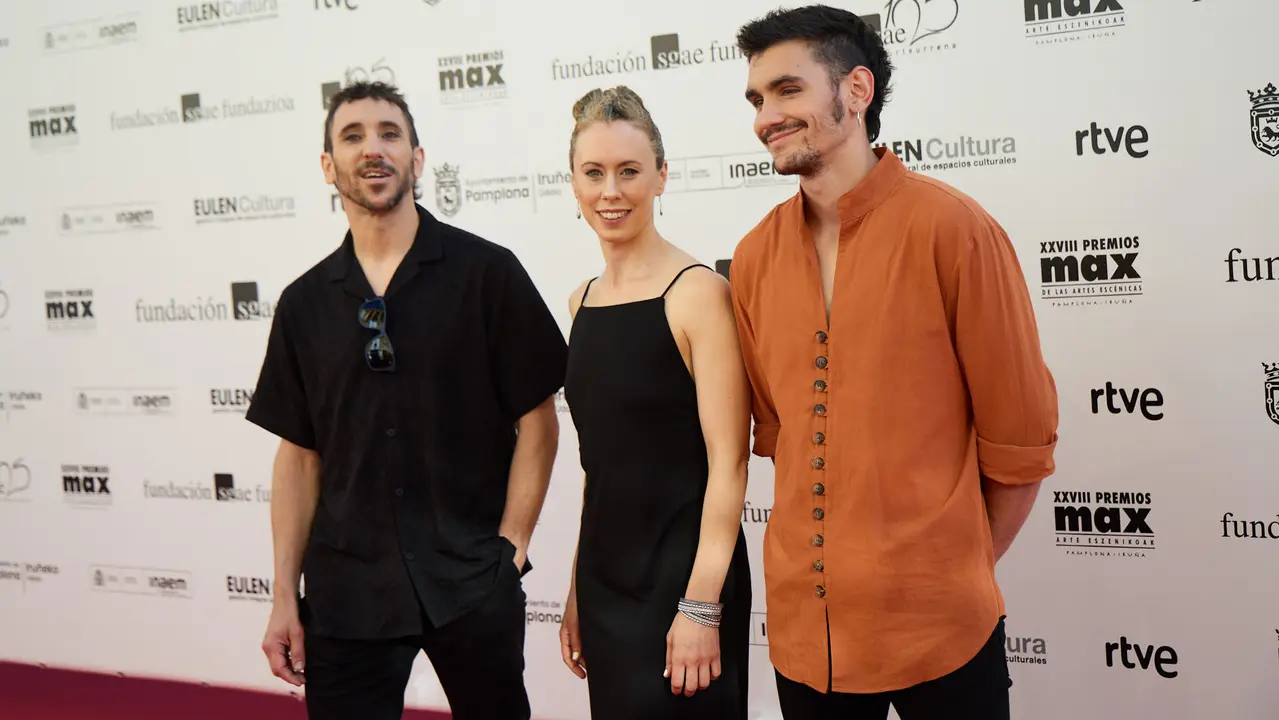 Alfombra roja y photocall de la XXVIII edición de los Premios Max de las Artes Escénicas que este año se ha celebrado en el Teatro Gayarre de Pamplona. IÑIGO ALZUGARAY
