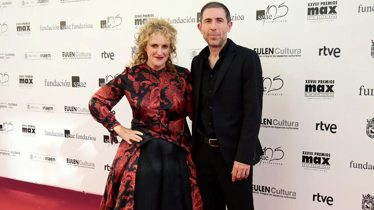 Alfombra roja y photocall de la XXVIII edición de los Premios Max de las Artes Escénicas que este año se ha celebrado en el Teatro Gayarre de Pamplona. IÑIGO ALZUGARAY