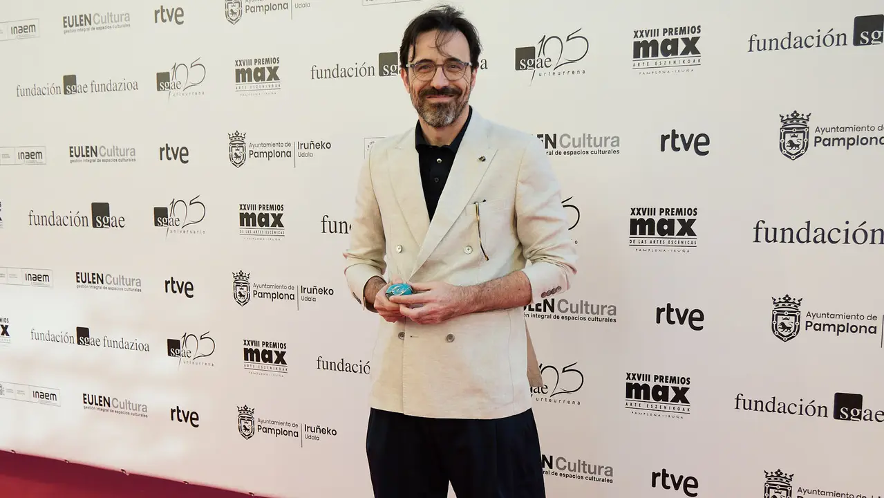 Alfombra roja y photocall de la XXVIII edición de los Premios Max de las Artes Escénicas que este año se ha celebrado en el Teatro Gayarre de Pamplona. IÑIGO ALZUGARAY