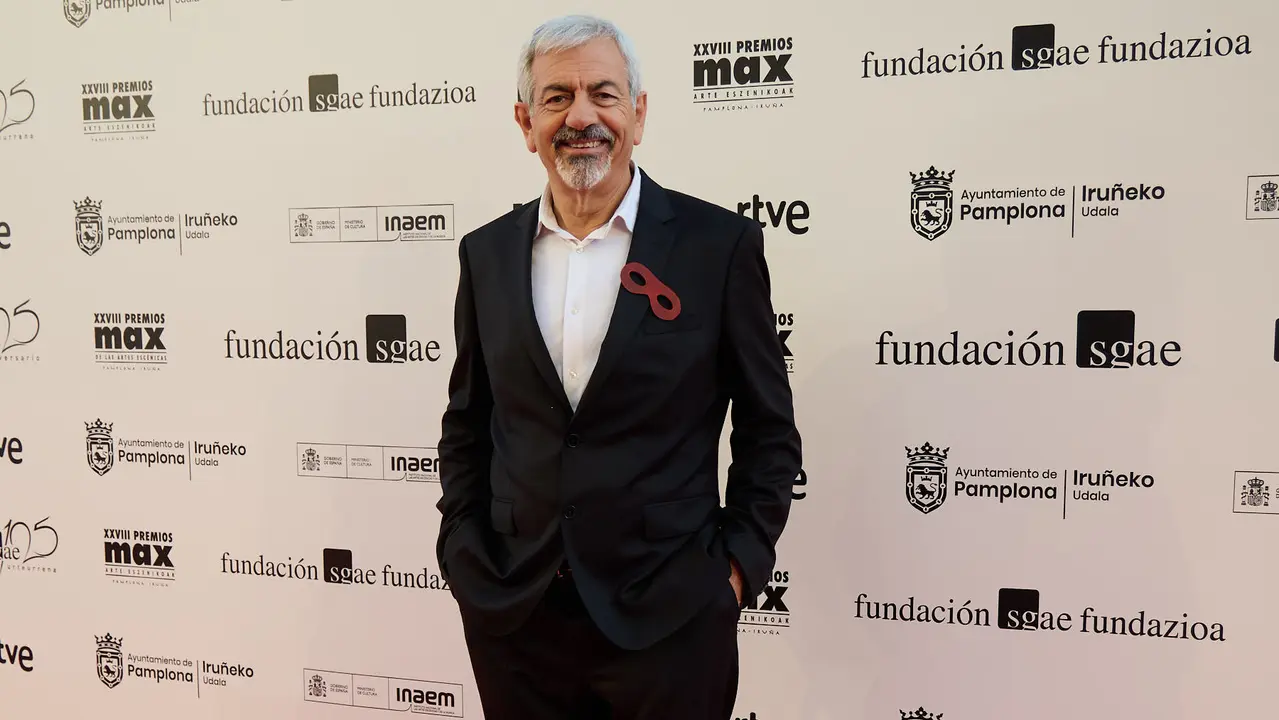 Alfombra roja y photocall de la XXVIII edición de los Premios Max de las Artes Escénicas que este año se ha celebrado en el Teatro Gayarre de Pamplona. IÑIGO ALZUGARAY