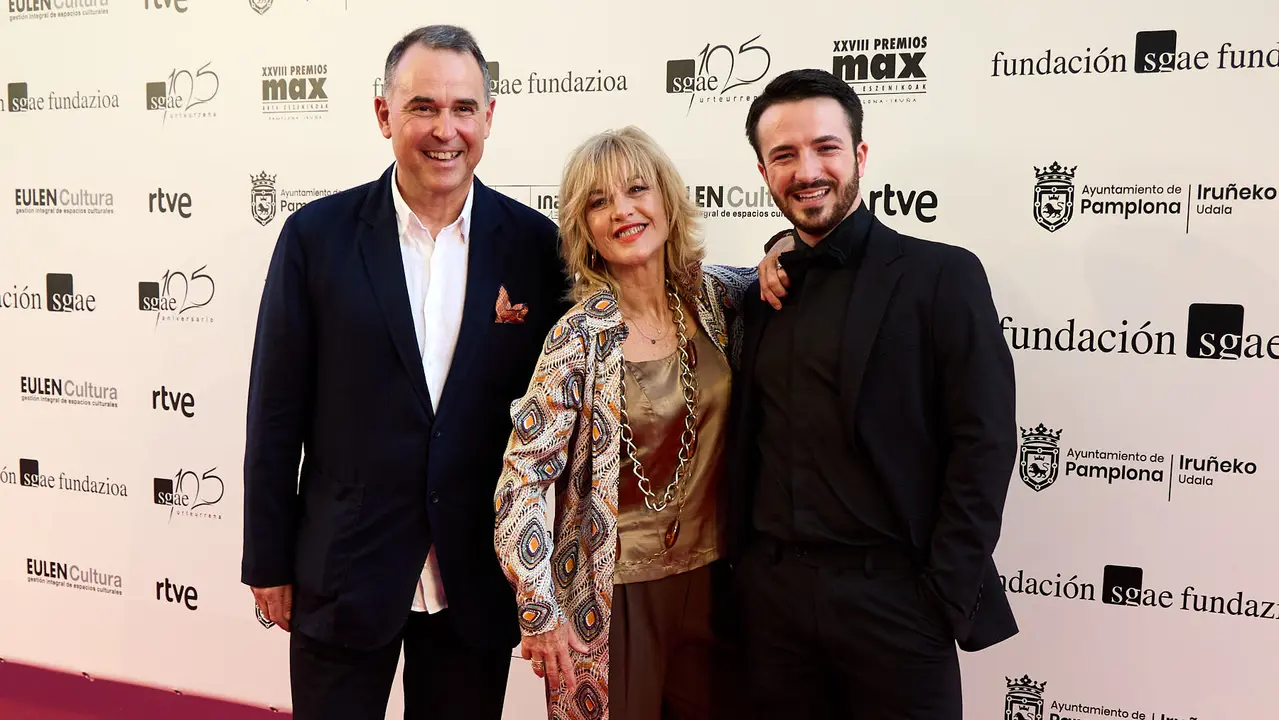 Alfombra roja y photocall de la XXVIII edición de los Premios Max de las Artes Escénicas que este año se ha celebrado en el Teatro Gayarre de Pamplona. IÑIGO ALZUGARAY
