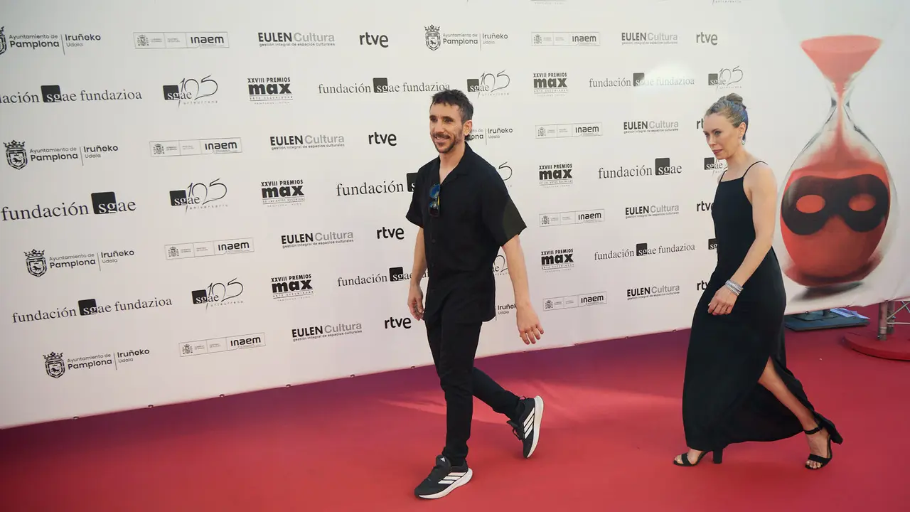 Alfombra roja y photocall de la XXVIII edición de los Premios Max de las Artes Escénicas que este año se ha celebrado en el Teatro Gayarre de Pamplona. IÑIGO ALZUGARAY