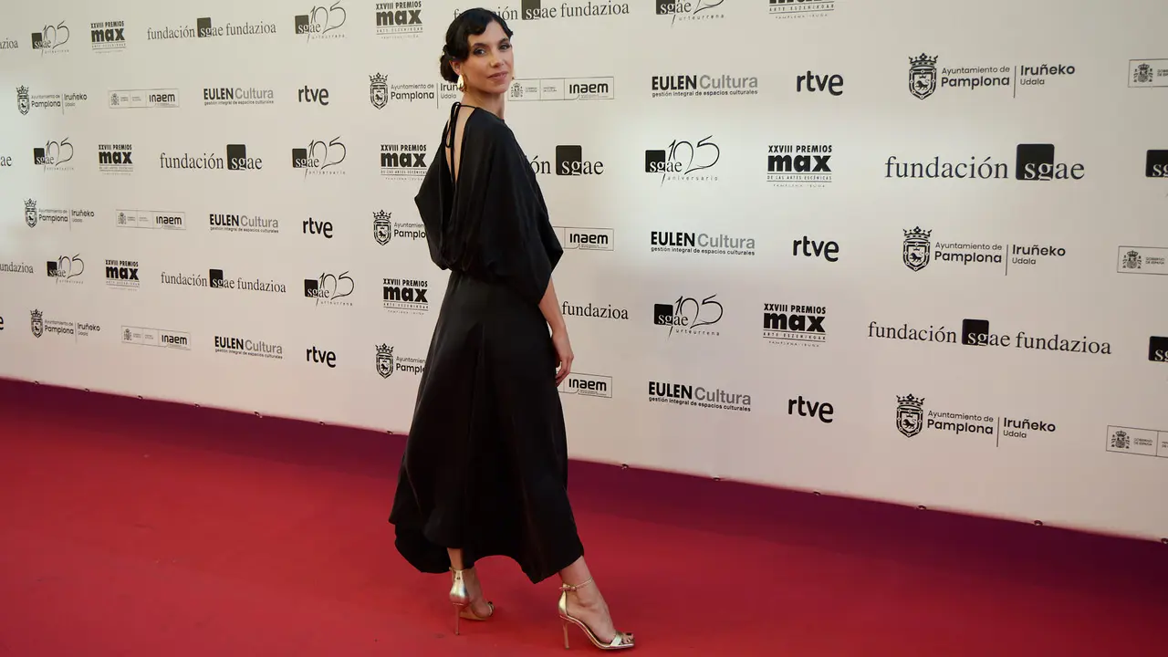 Alfombra roja y photocall de la XXVIII edición de los Premios Max de las Artes Escénicas que este año se ha celebrado en el Teatro Gayarre de Pamplona. IÑIGO ALZUGARAY